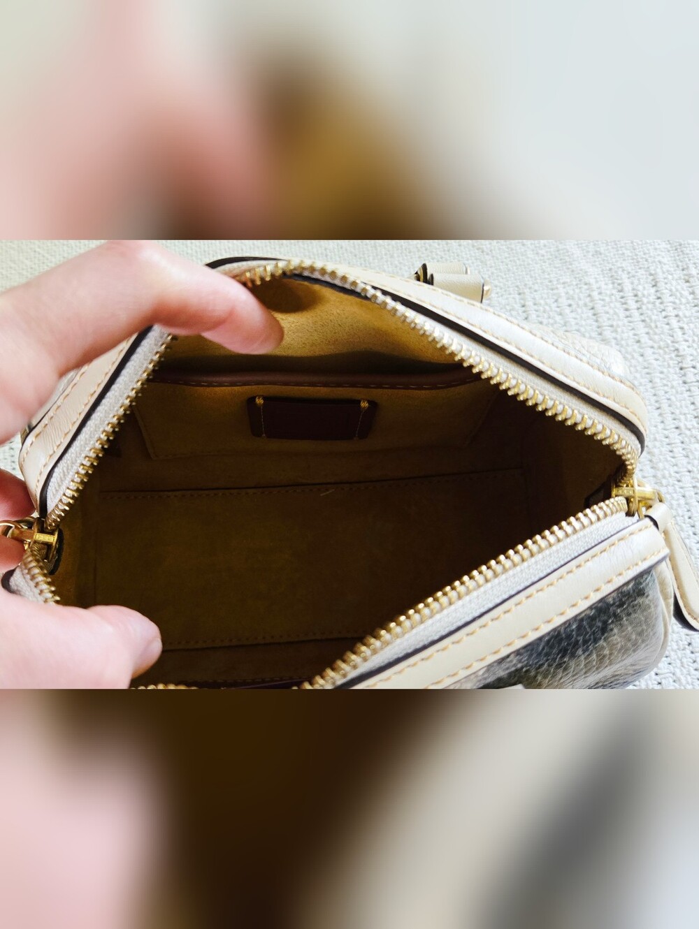 Coach Mint X Serf Ruby Satchel 18 - Picture 11 of 14